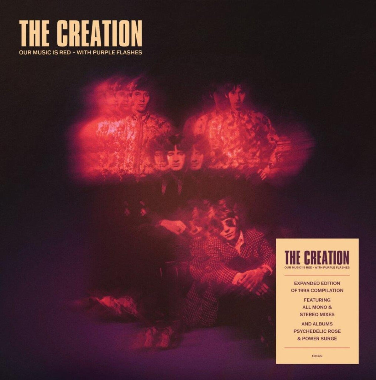 Creation - Our Music is Red with Purple Flashes 4xCD - LEVITATION