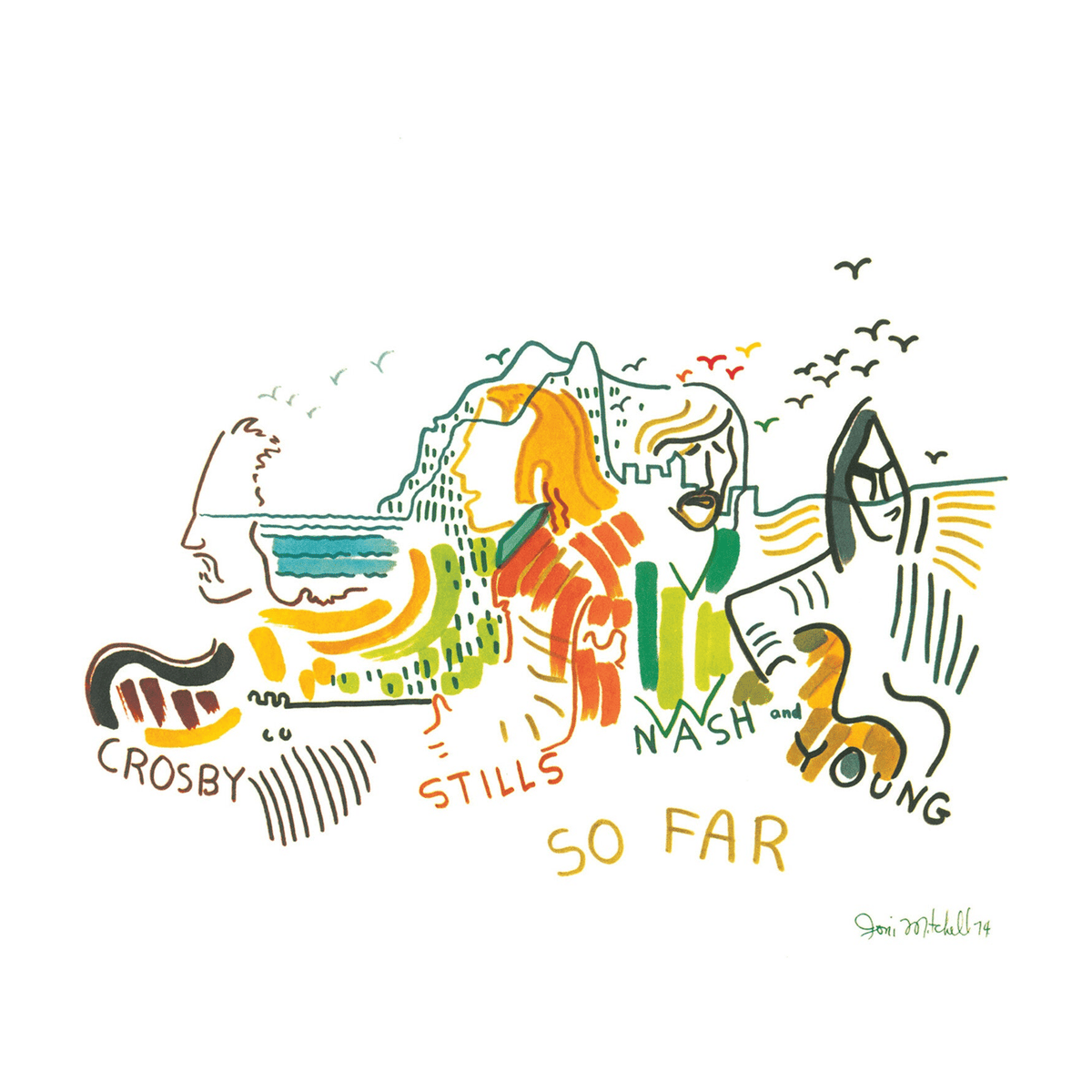 Crosby Stills Nash & Young - SO Far - LEVITATION