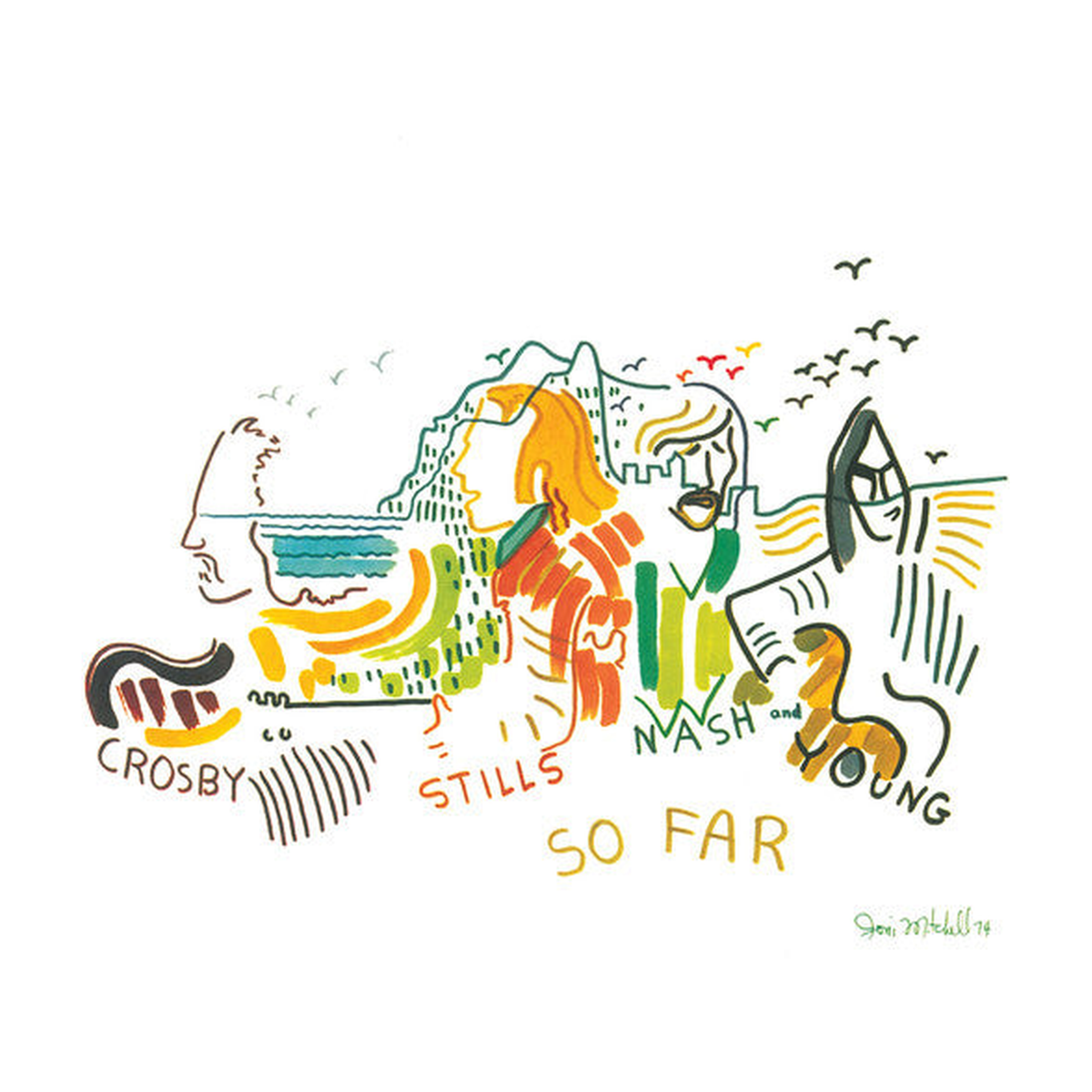Crosby Stills Nash & Young - SO Far - LEVITATION