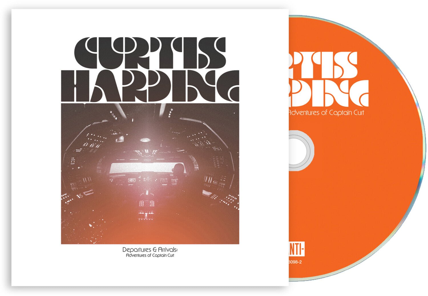Curtis Harding - Departures & Arrivals: Adventures of Captain Curt (Cd) - LEVITATION