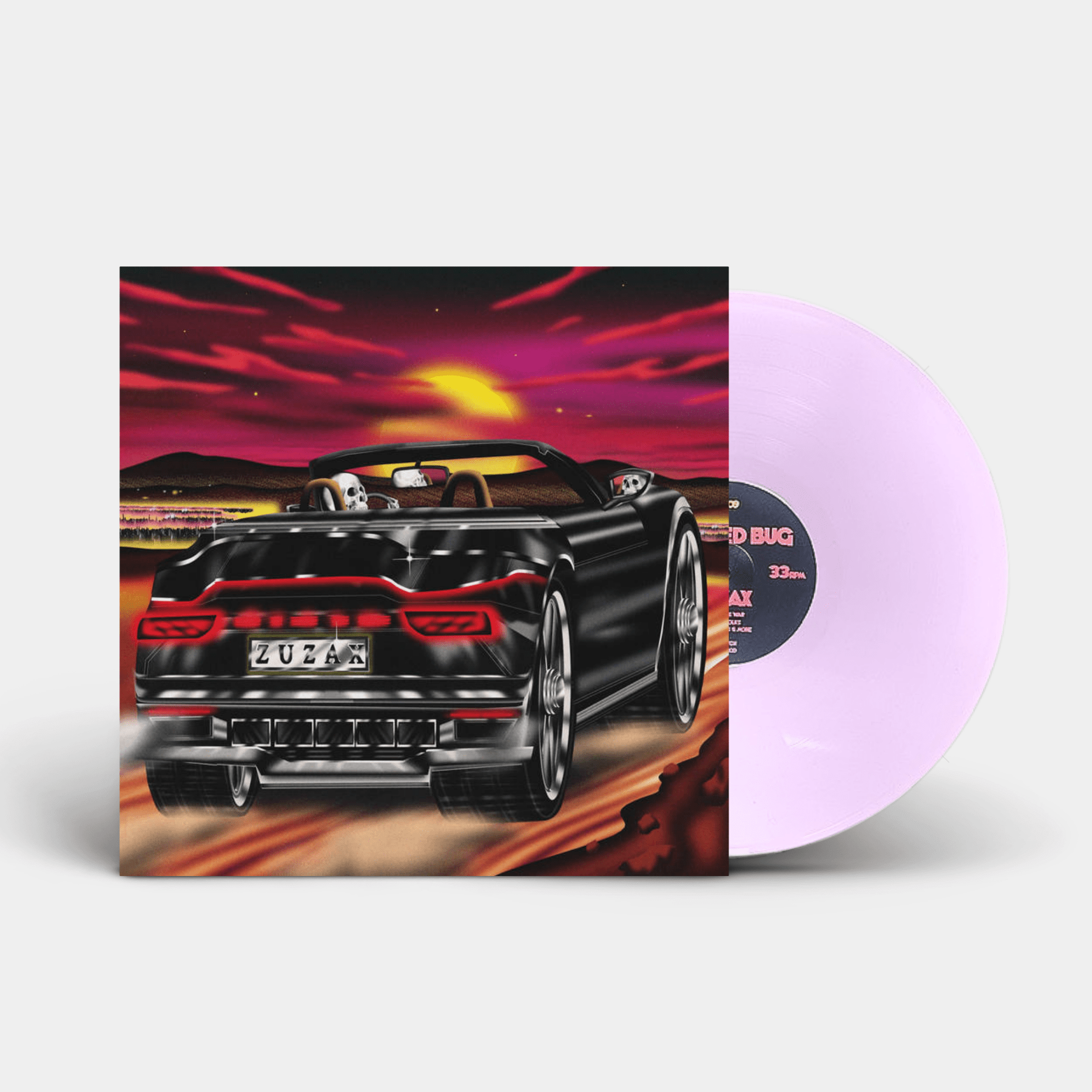 BUG 「Land of Decadence」 DAMAGED BUG - ZUZAX Vinyl LP | LEVITATION