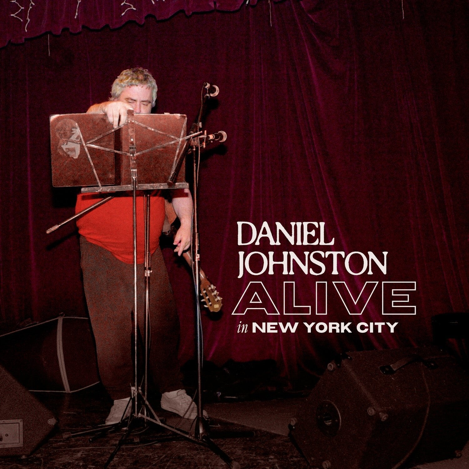 Daniel Johnston - Alive in New York City (White Vinyl) - LEVITATION