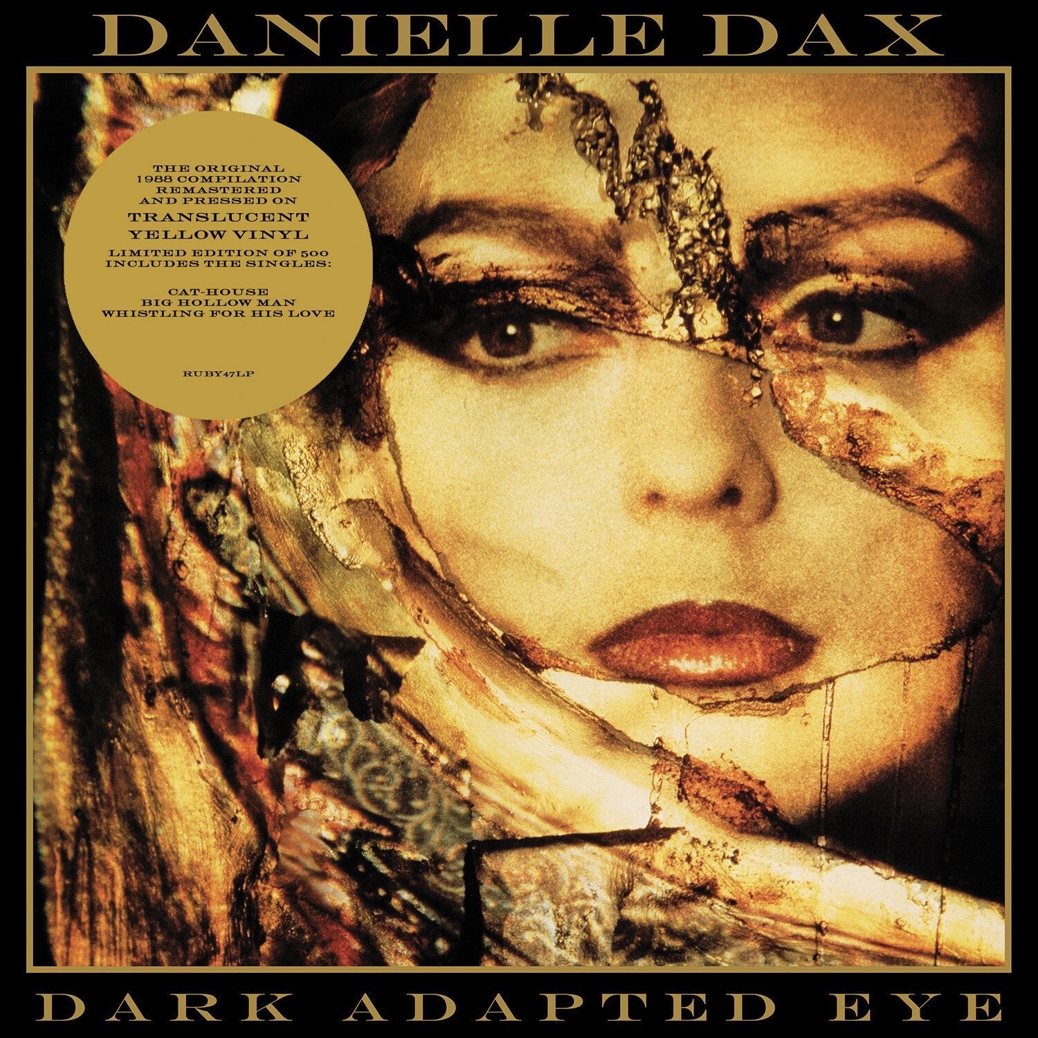 Danielle Dax - Dark Adapted Eye (Yellow Vinyl) - LEVITATION