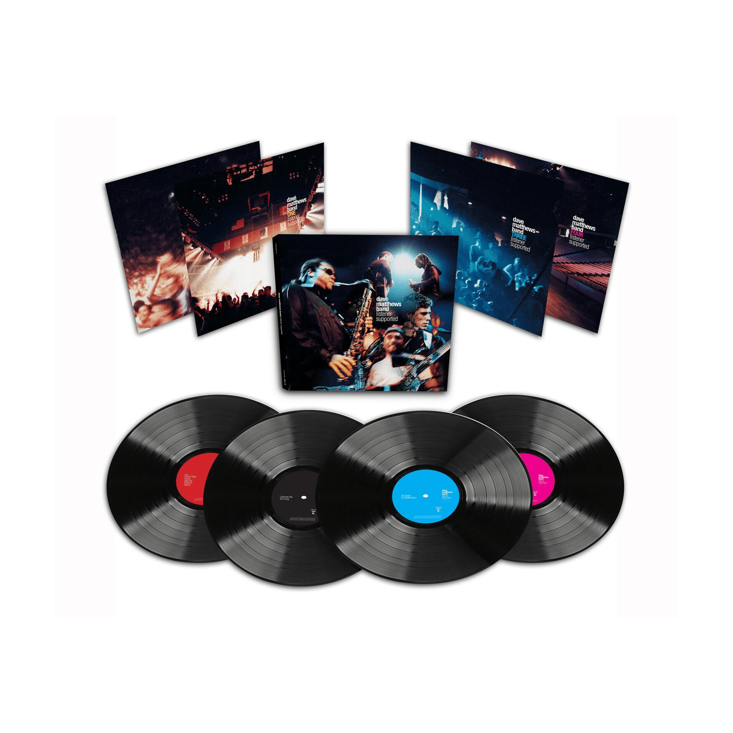 Dave Matthews - Listener Supported (Live) 4xLP - LEVITATION