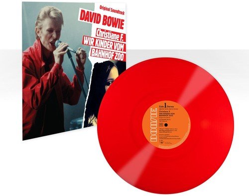 David Bowie - Christiane F. - Wir Kinder Vom Bahnoff Zoo (Red Vinyl) - LEVITATION
