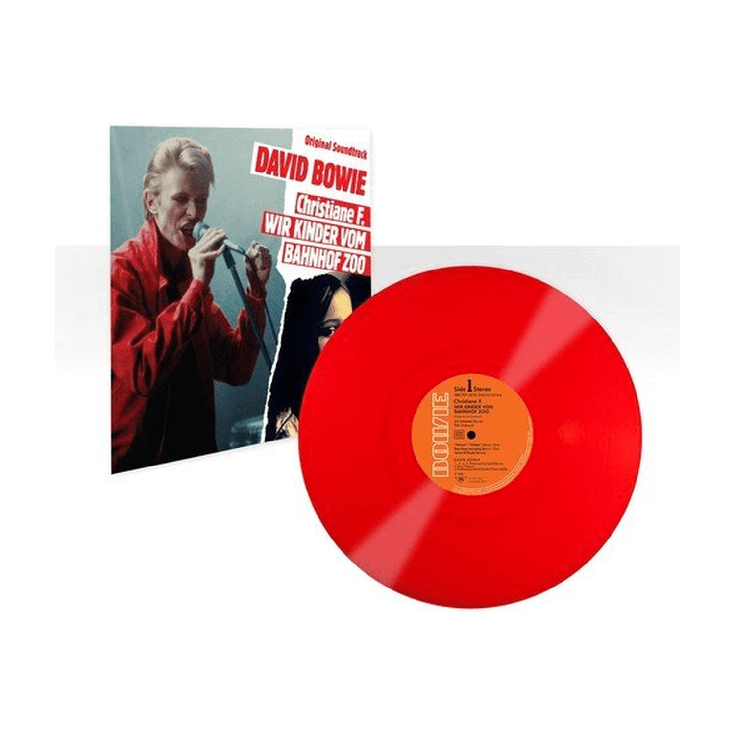 David Bowie - Christiane F. - Wir Kinder Vom Bahnoff Zoo (Red Vinyl) - LEVITATION