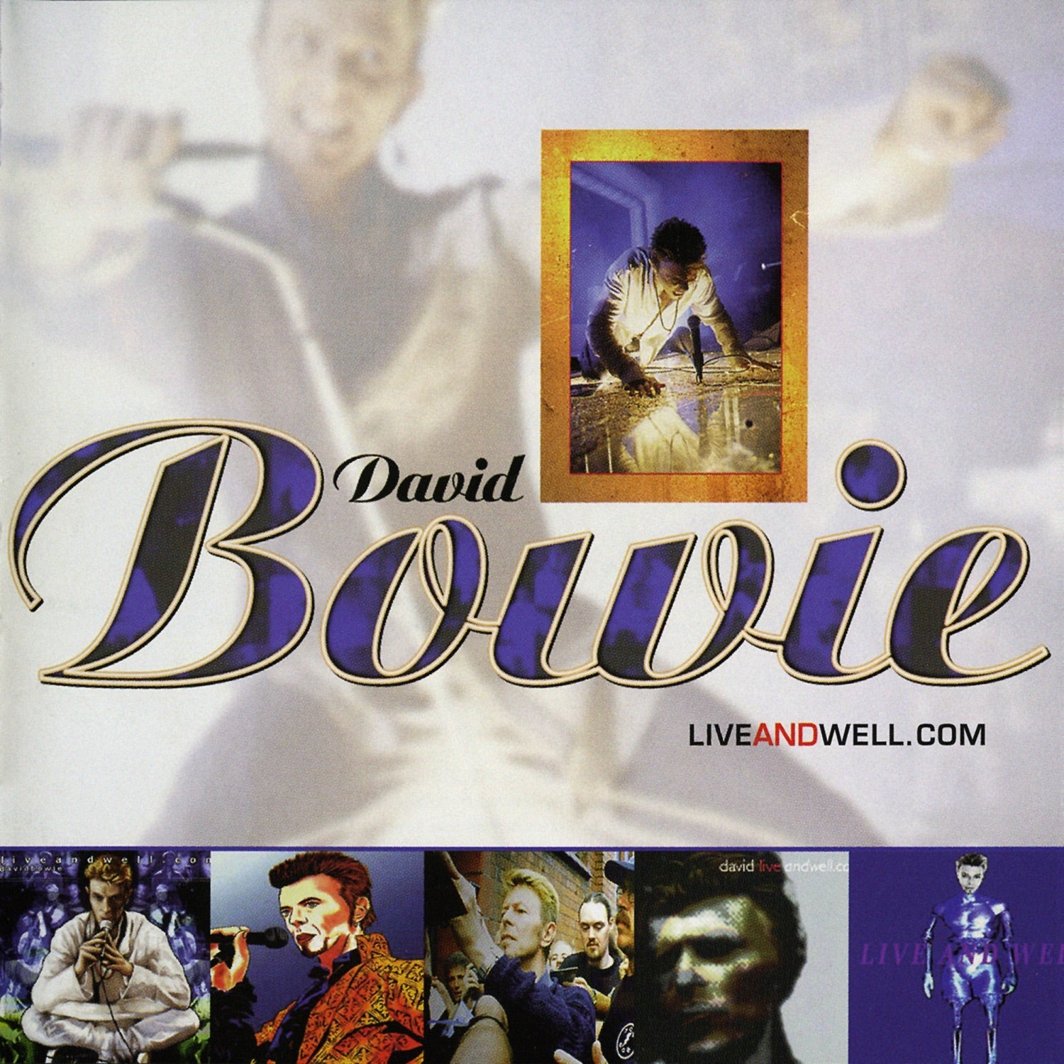 David Bowie - Liveandwell.com 2xLP - LEVITATION