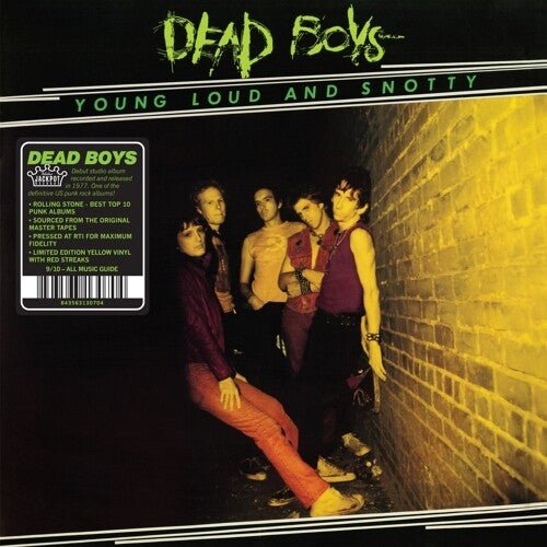 Dead Boys - Young Loud & Snotty - LEVITATION