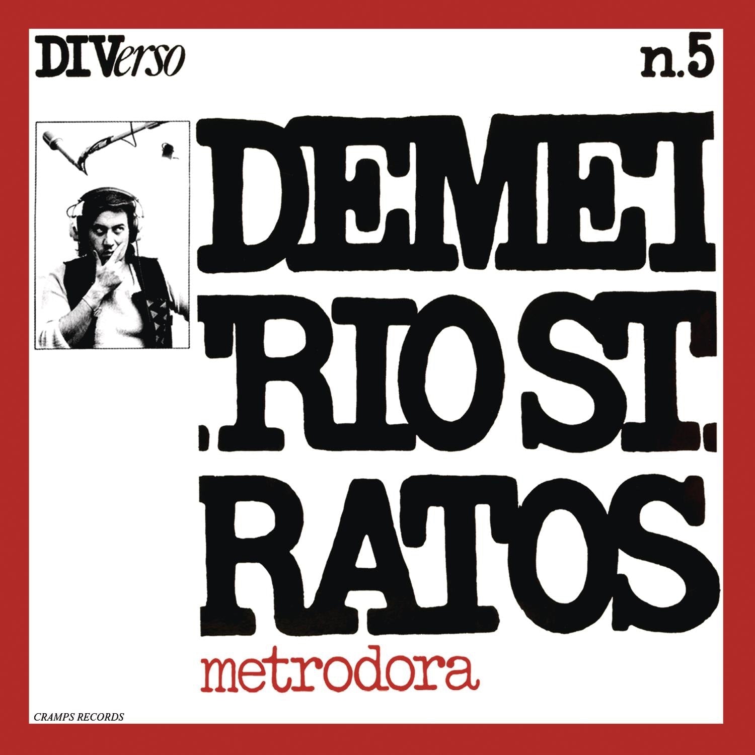 Demetrio Stratos - Metrodora - Remastered 180 (Red Vinyl) - LEVITATION