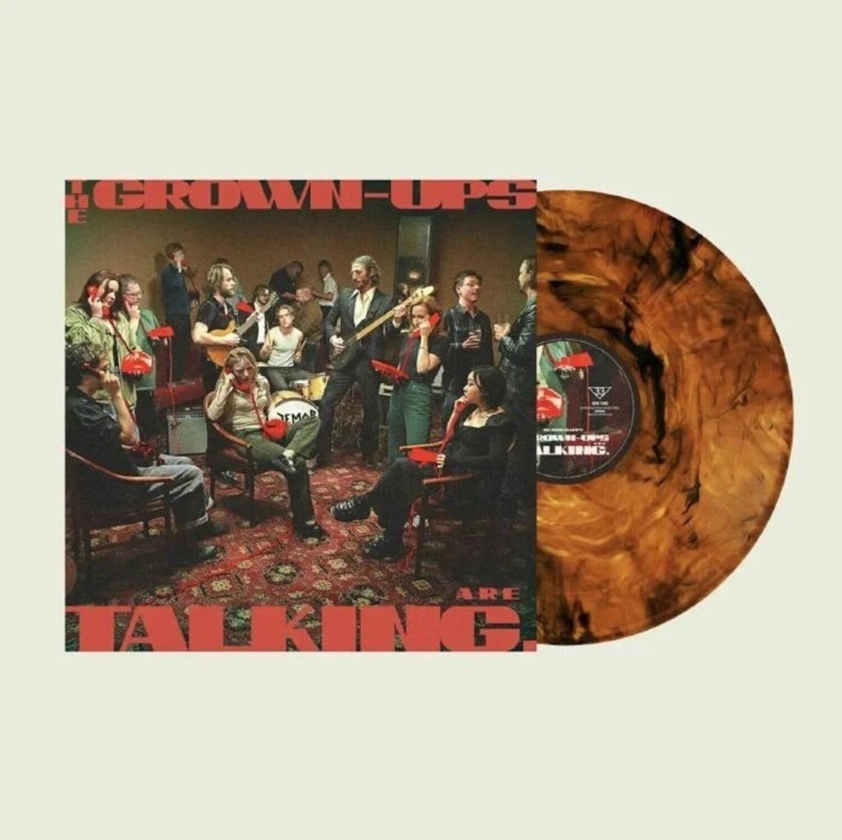 Demob Happy - Ggrown Ups Are Talking - Tortoise Shell Colored Vinyl - LEVITATION