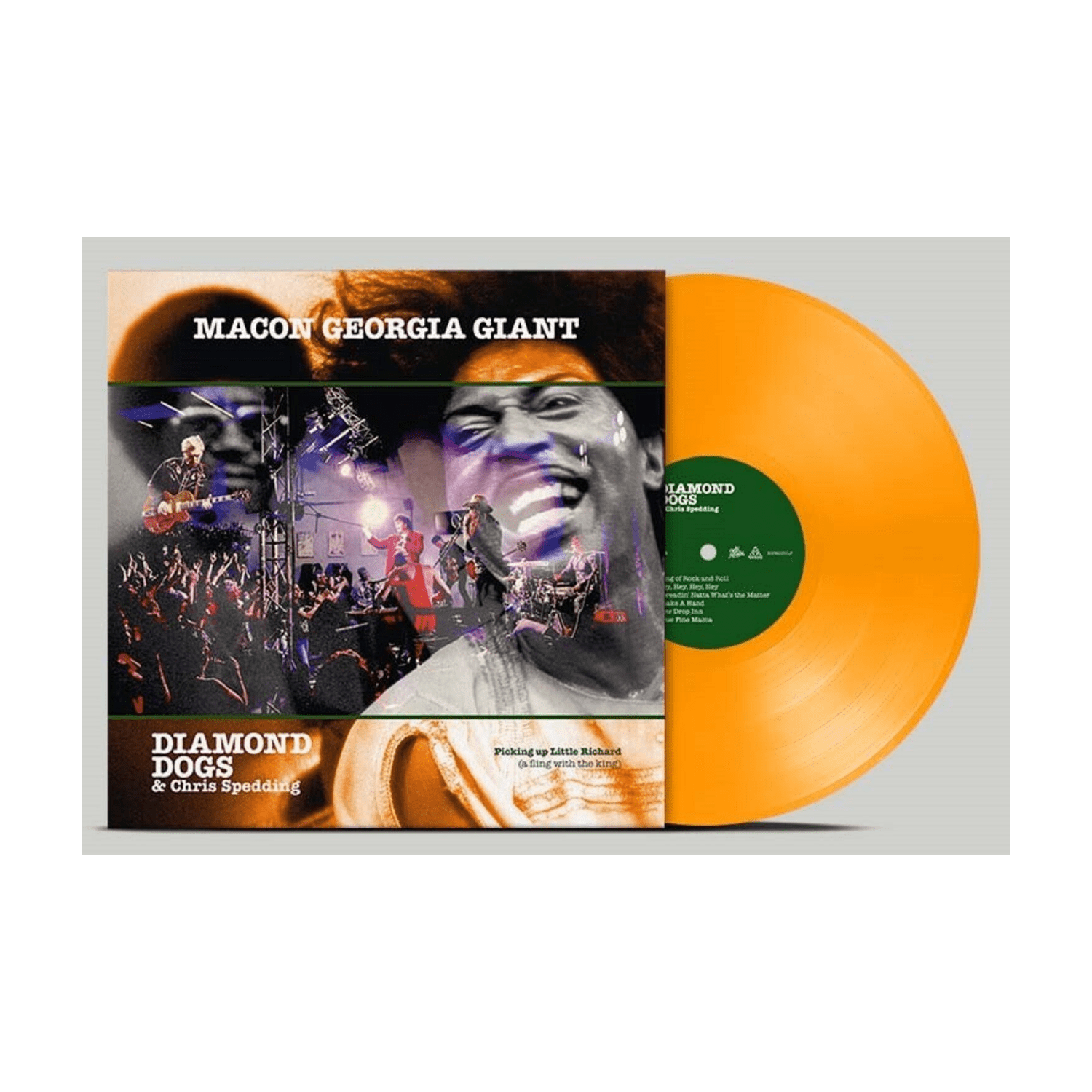 Diamond Dogs / Chris Spedding - Macon Georgia Giants (Orange Vinyl) - LEVITATION