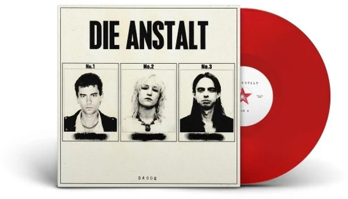Die Anstalt - Red Colored Vinyl with Zine - LEVITATION