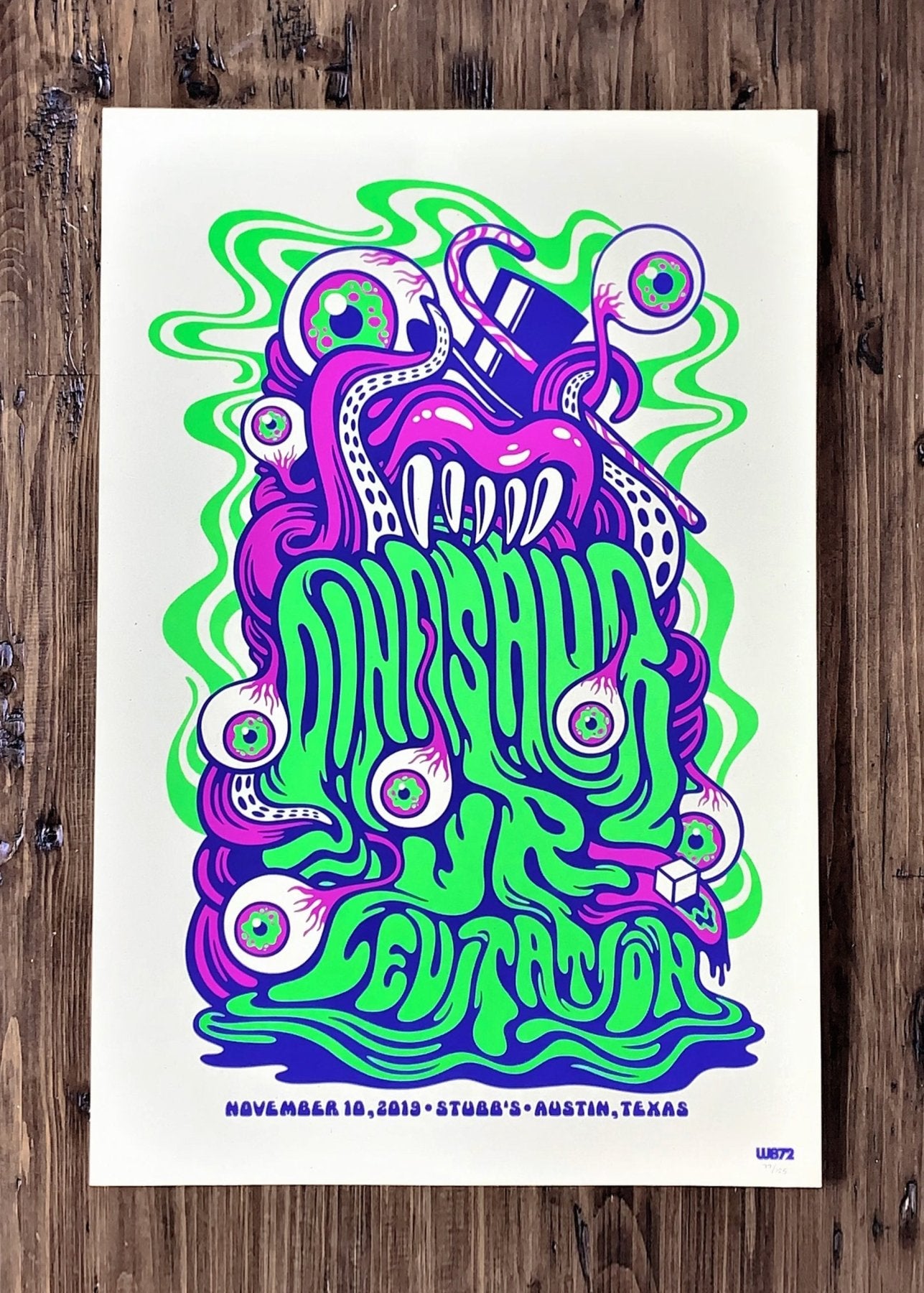 Dinosaur Jr Poster by Weird Beard 72 - ARCHIVE - LEVITATION