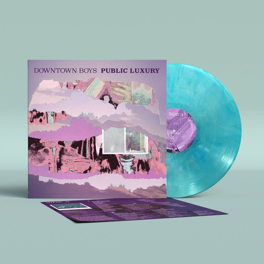 Downtown Boys - Public Luxury - Ocean Blue (Blue Vinyl) - LEVITATION