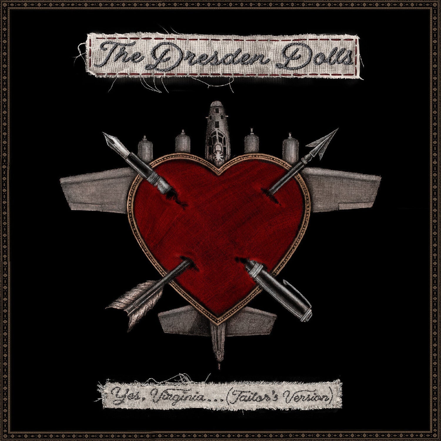 Dresden Dolls - Yes, Virginia...(Tailor's Version) 2xLP (Gold Vinyl) - LEVITATION