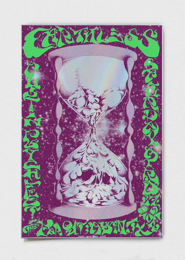 Earthless Poster by Callum Rooney - LEVITATION