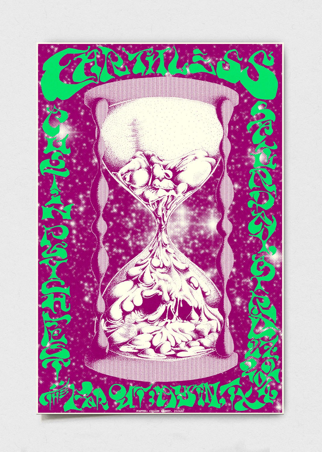 Earthless Poster by Callum Rooney - LEVITATION