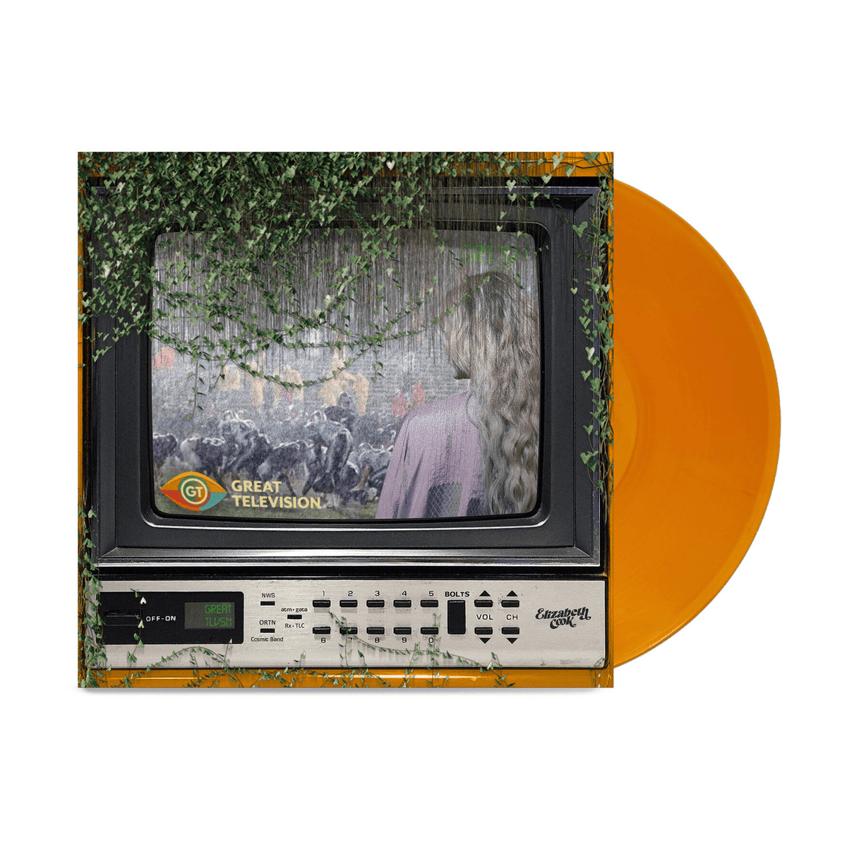 Elizabeth Cook - Great Television (Orange Vinyl) - LEVITATION