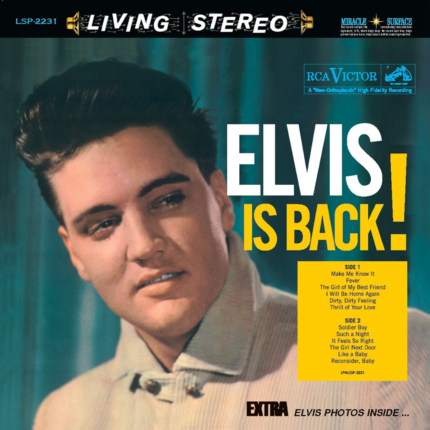 Elvis Presley - Elvis is Back (Reissue) - LEVITATION
