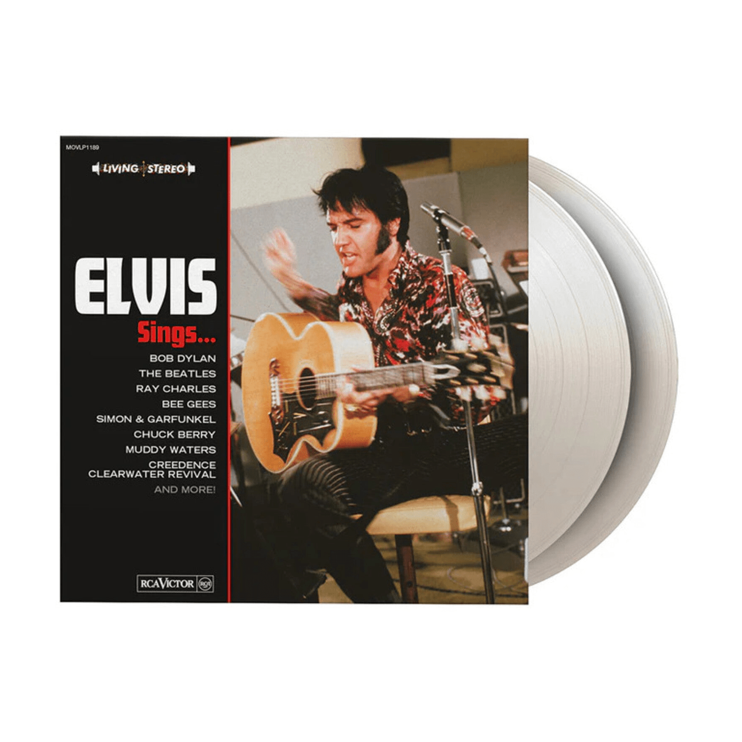 Elvis Presley - Elvis Sings - Limited Gatefold 180 2xLP (White Vinyl) - LEVITATION