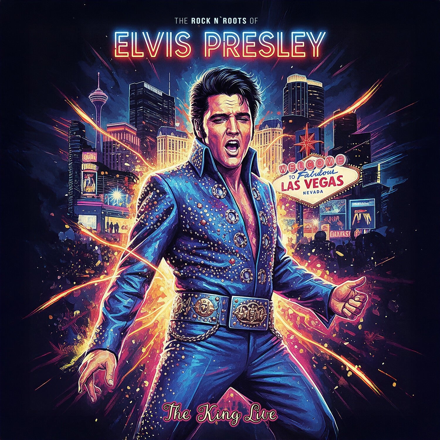 Elvis Presley - The Rock N Roots of (Blue Vinyl) - LEVITATION