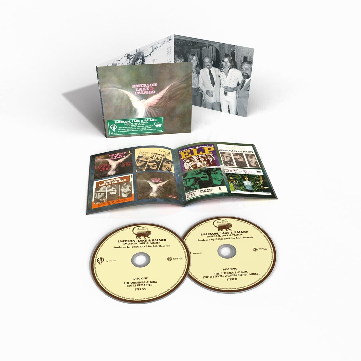 Emerson Lake & Palmer 2xCD (Deluxe) - LEVITATION