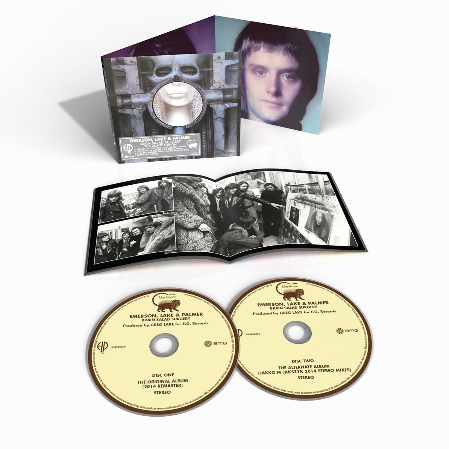 Emerson Lake & Palmer - Brain Salad Surgery 2xCD (Deluxe) - LEVITATION