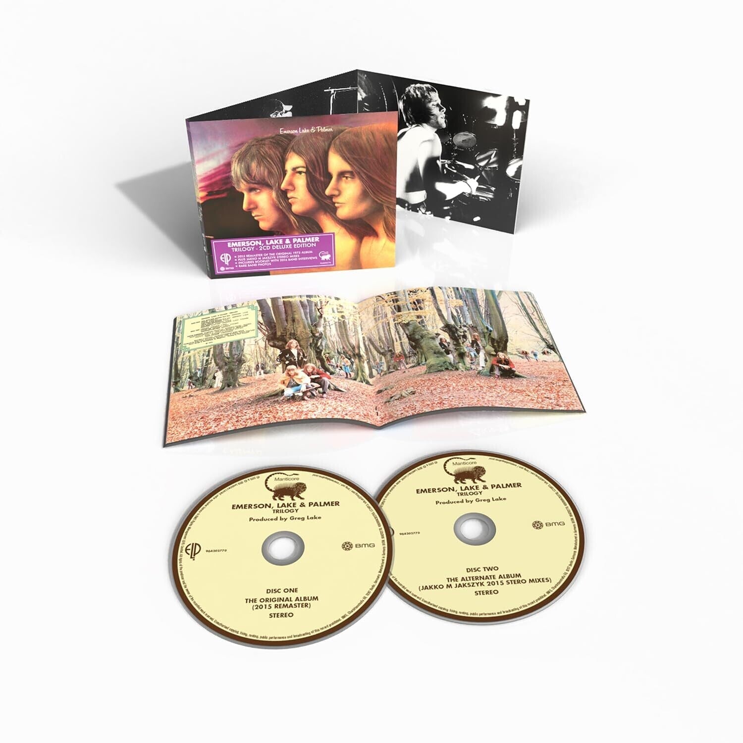 Emerson Lake & Palmer - Trilogy 2xCD (Expanded) - LEVITATION