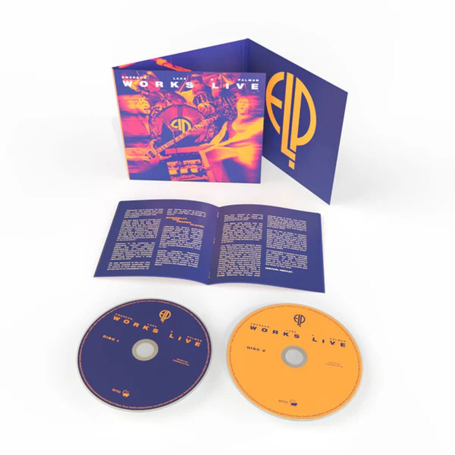 Emerson Lake & Palmer - Works Live 2xCD - LEVITATION