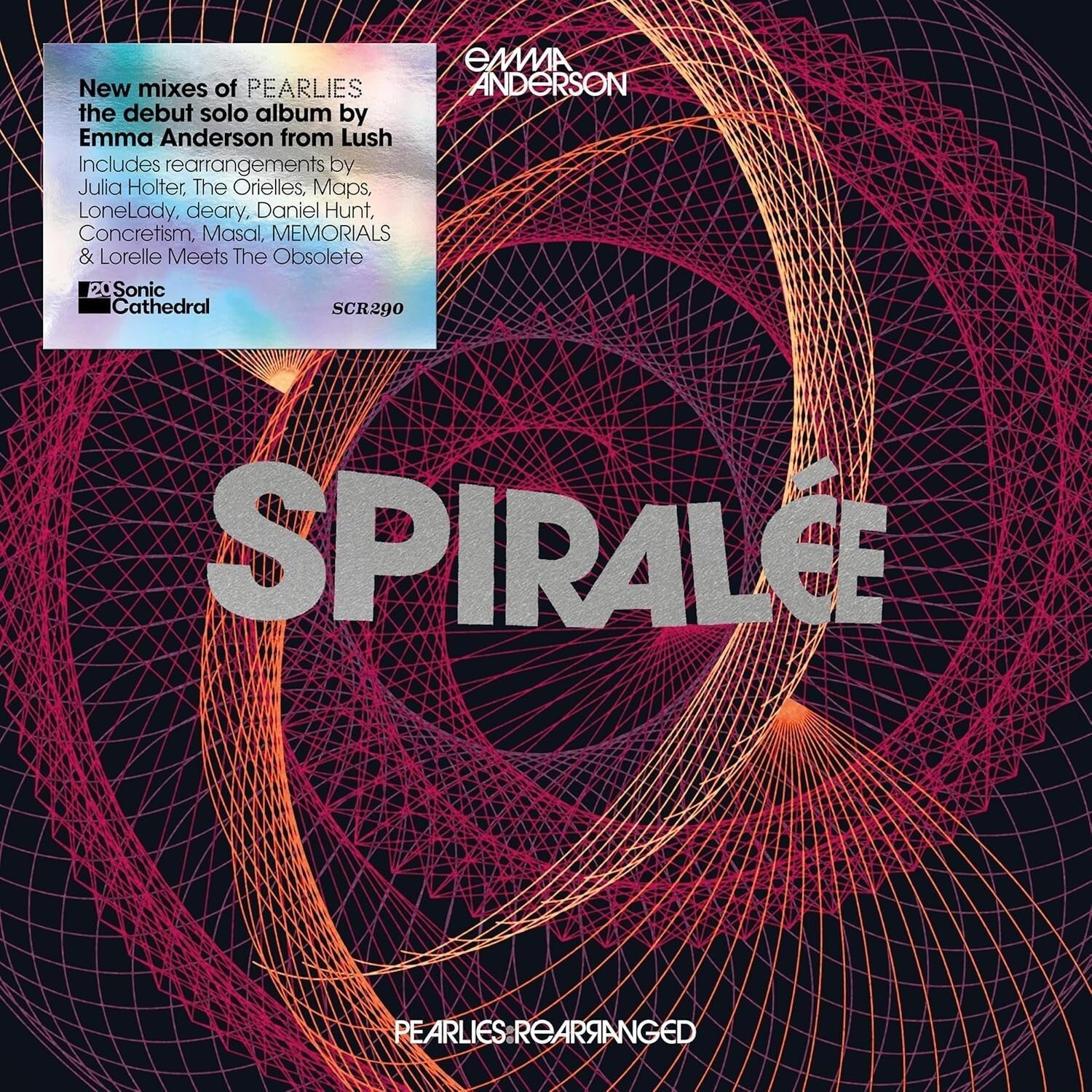 Emma Anderson - Spiralee: Pearlies Rearranged - Violet & Green Galaxy Colored Vinyl (White Vinyl) - LEVITATION