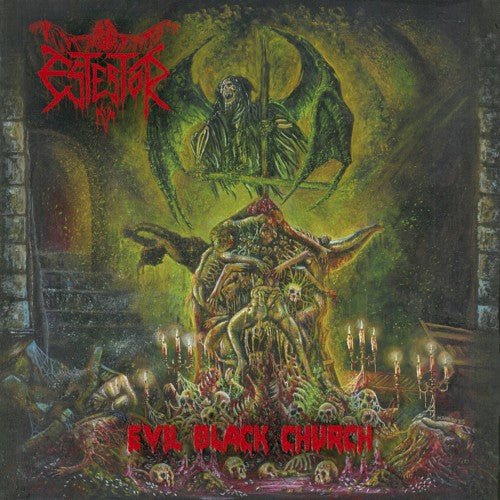 Estertor - Evil Black Church (CD) - LEVITATION