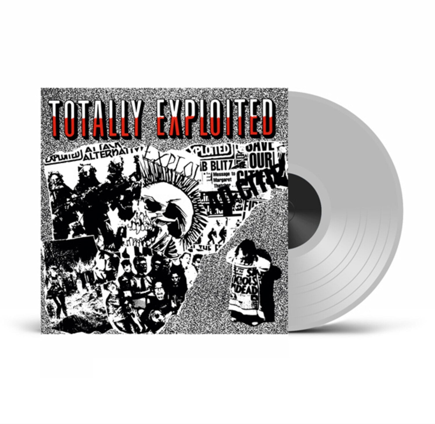 Exploited - Totally Exploited (Clear Vinyl) - LEVITATION