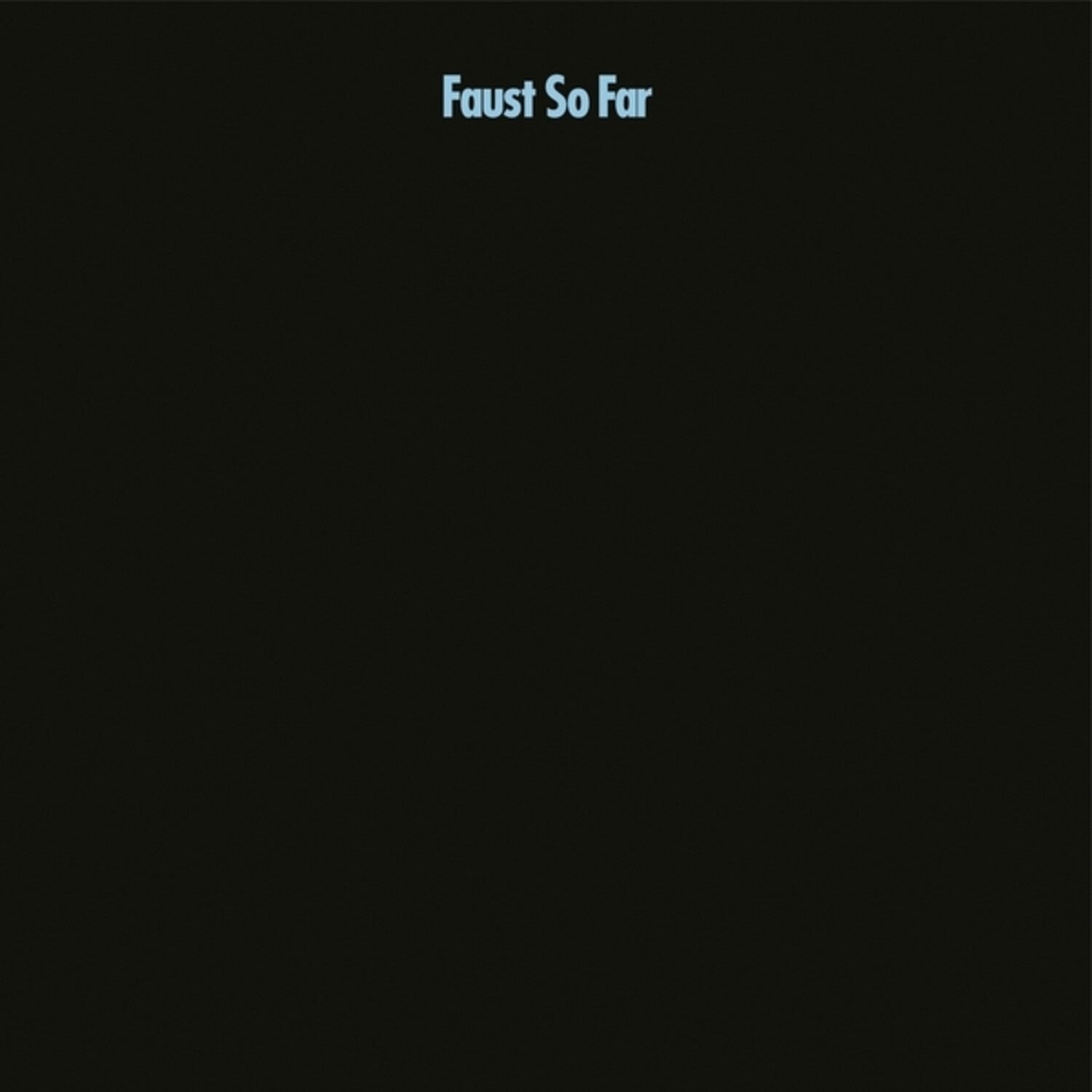 Faust - So Far (CD) - LEVITATION