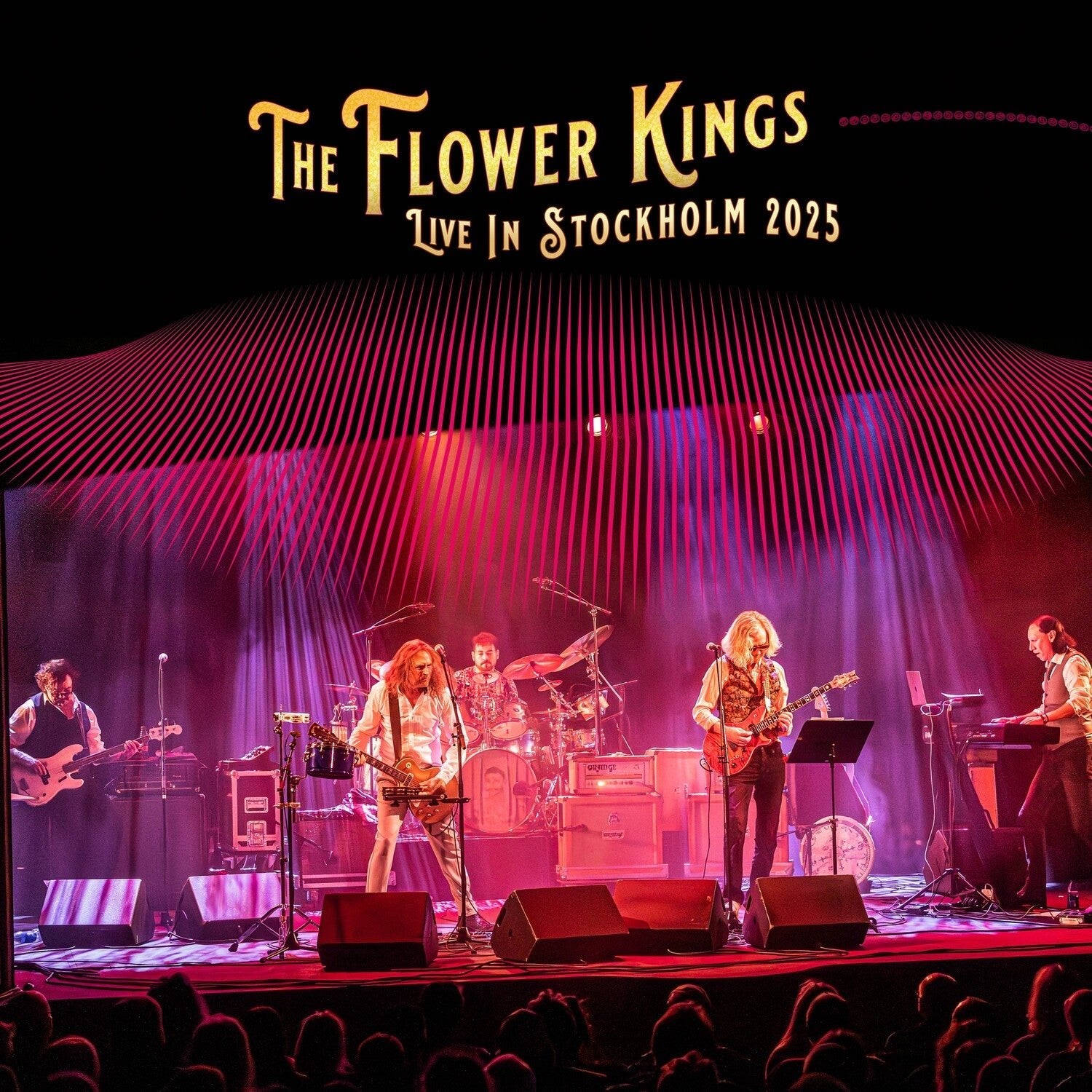 Flower Kings - Live in Stockholm 2025 2xLP (Clear Vinyl) - LEVITATION
