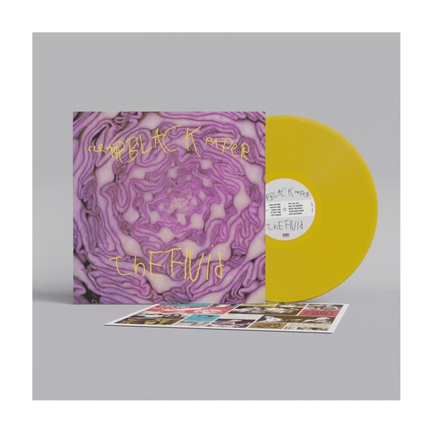 Fluid - Clear Black Paper (Yellow Vinyl) - LEVITATION