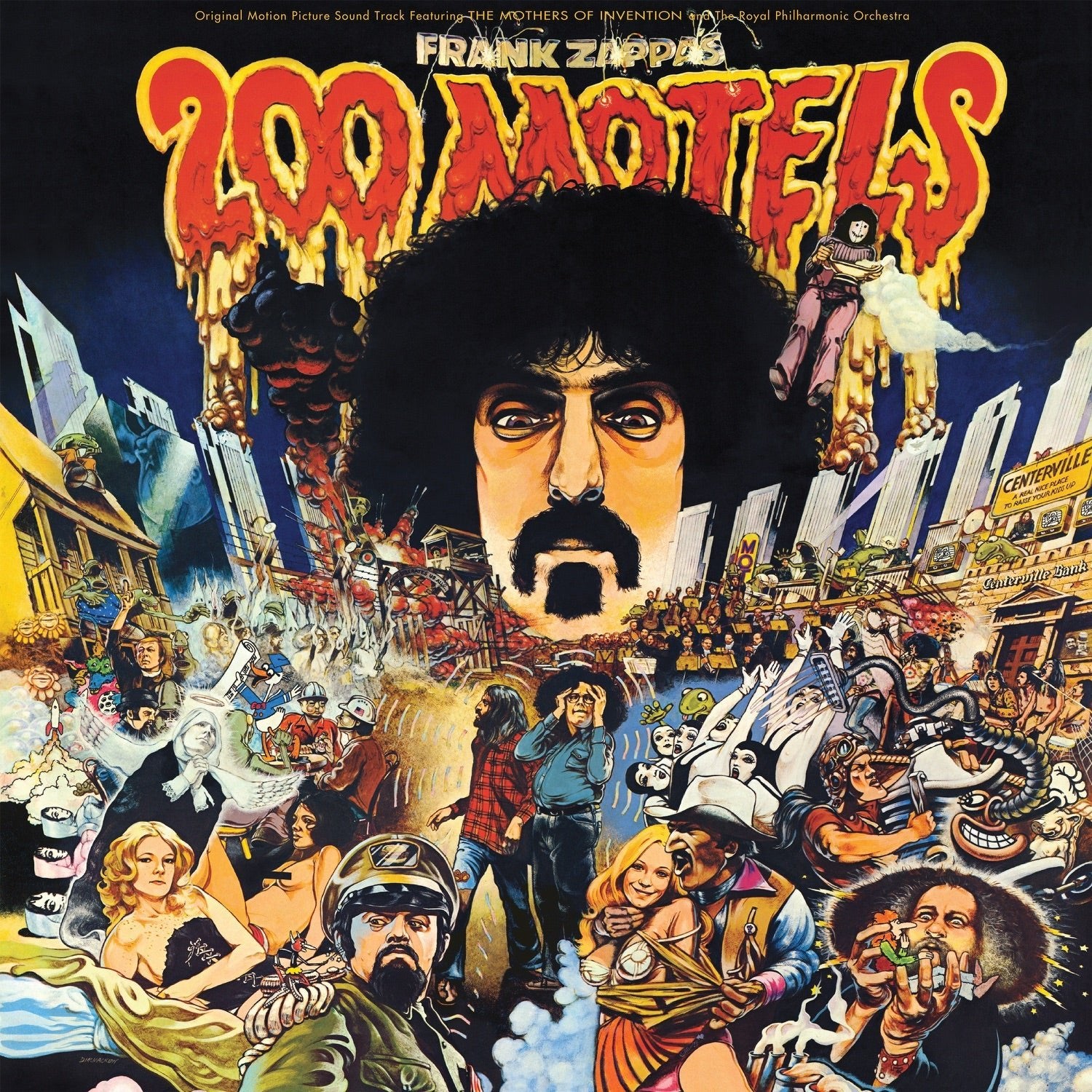 Frank Zappa - 200 Motels (Original Soundtrack) 2xLP (Red Vinyl) - LEVITATION