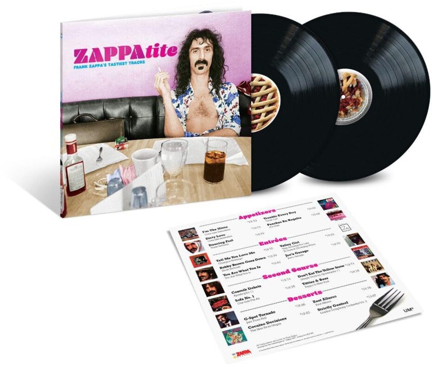 Frank Zappa - Zappatite: Frank Zappa's Tastiest Tracks 2xLP - LEVITATION