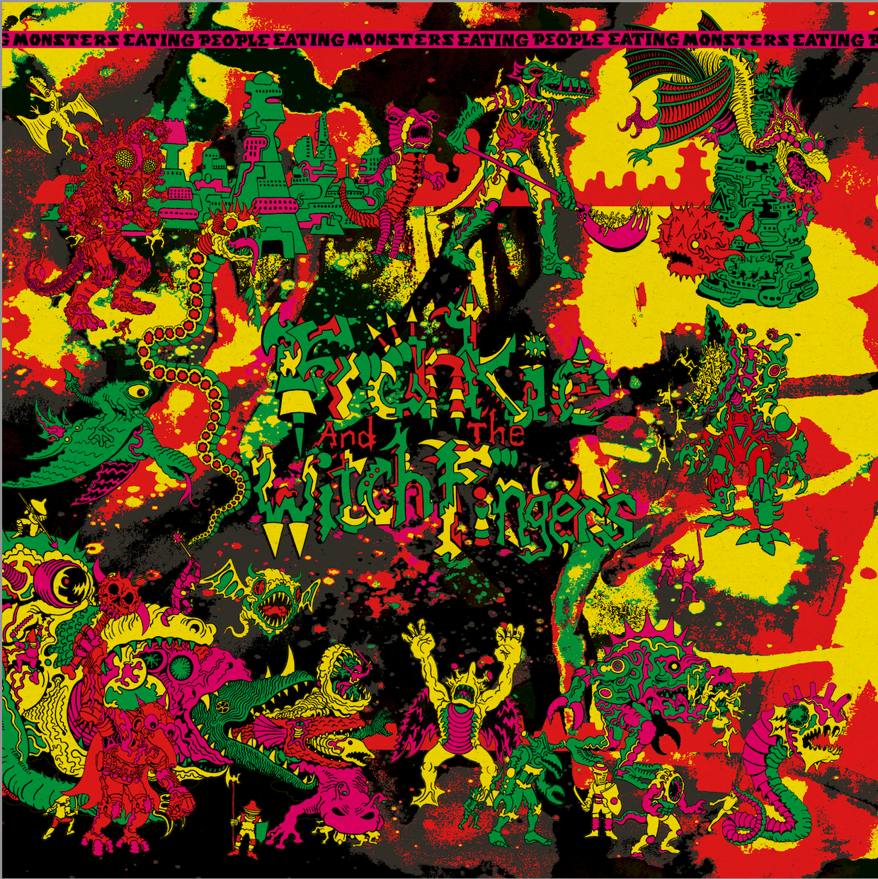 Frankie and the Witch Fingers - Monsters Eating People Eating Monsters... LP - LEVITATION