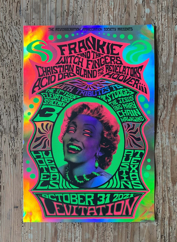 Frankie and the Witch Fingers Poster by Fez Moreno - LEVITATION