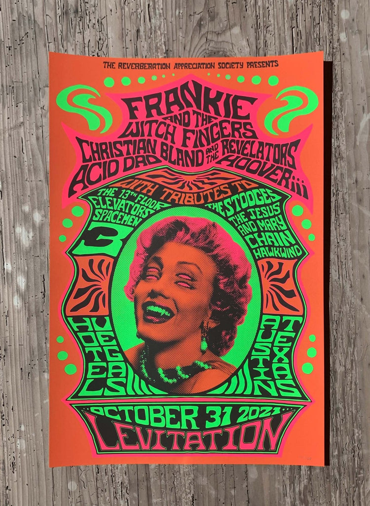 Frankie and the Witch Fingers Poster by Fez Moreno - LEVITATION