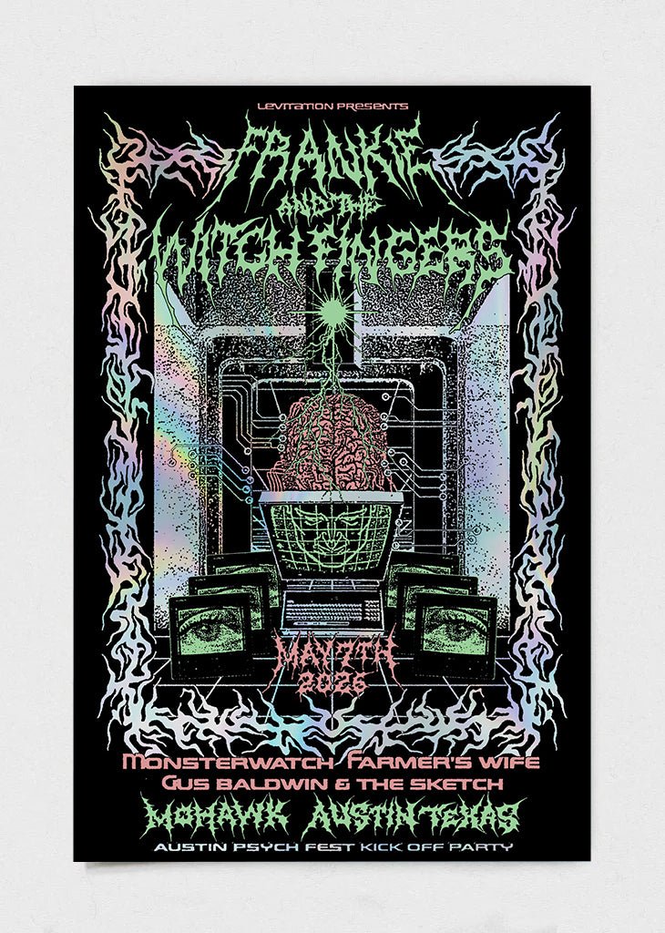Frankie and the Witch Fingers Poster by Preston Weippert - LEVITATION
