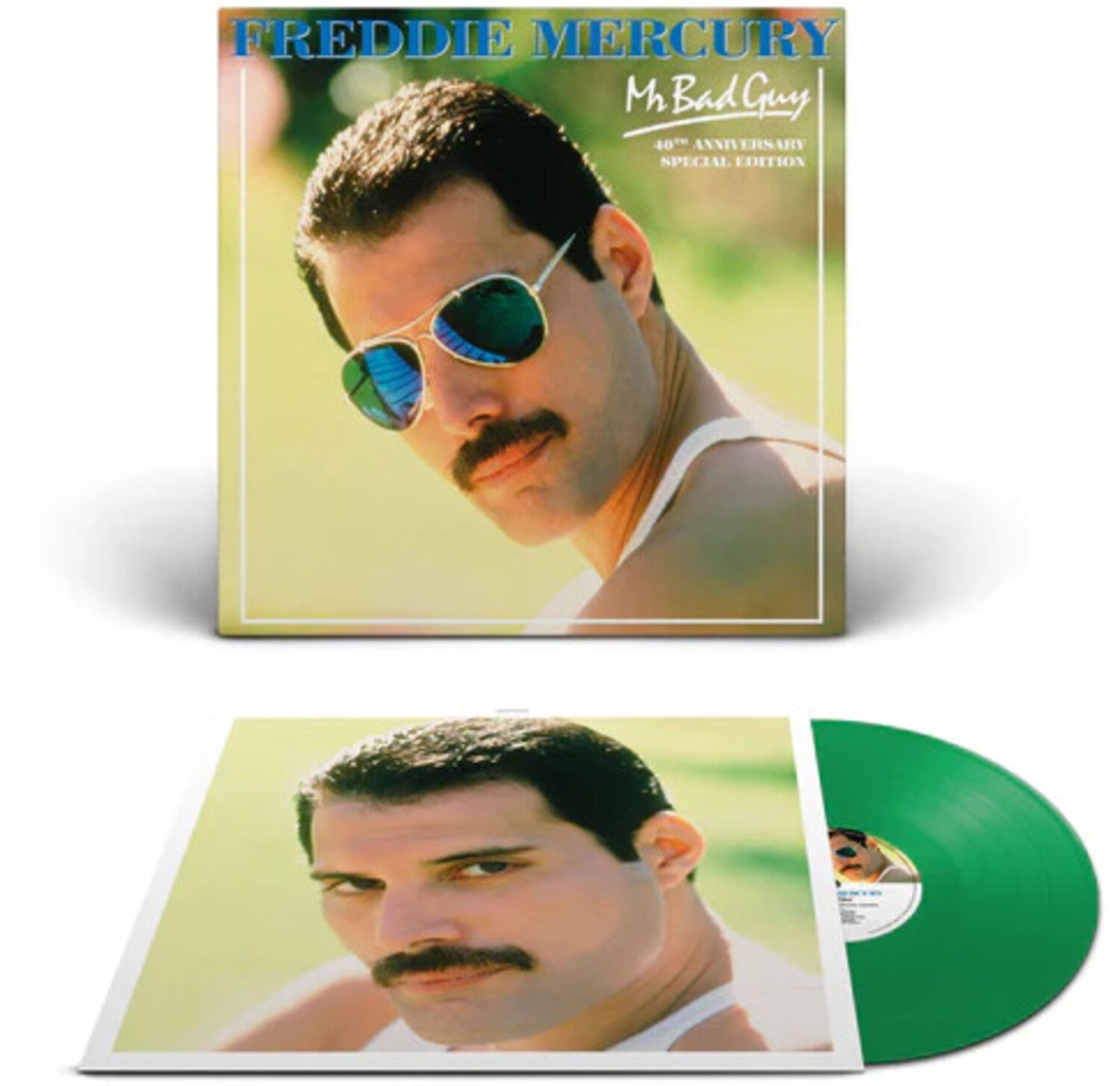 Freddie Mercury - Mr Bad Guy: 40th Anniversary - Limited Transparent Green Colored Vinyl (Green Vinyl) - LEVITATION