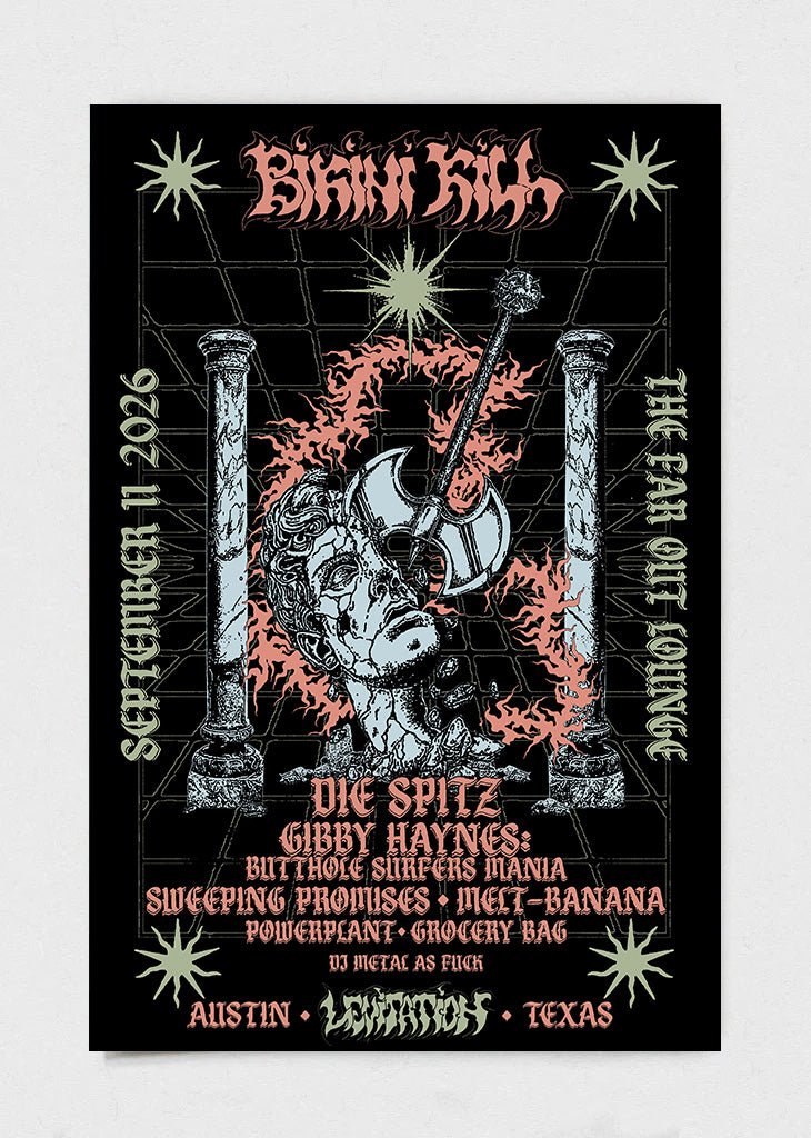 Friday Lineup Poster - LEVITATION