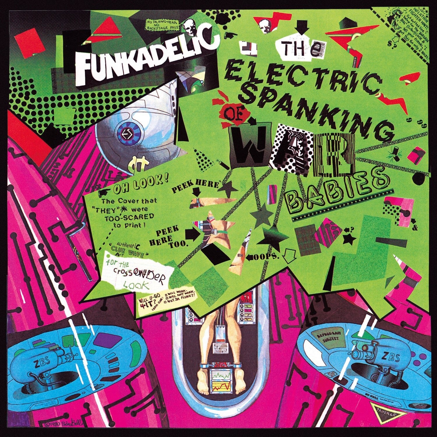 Funkadelic - Electric Spanking of War Babies - Fluorescent Green Colored Vinyl (Green Vinyl) - LEVITATION