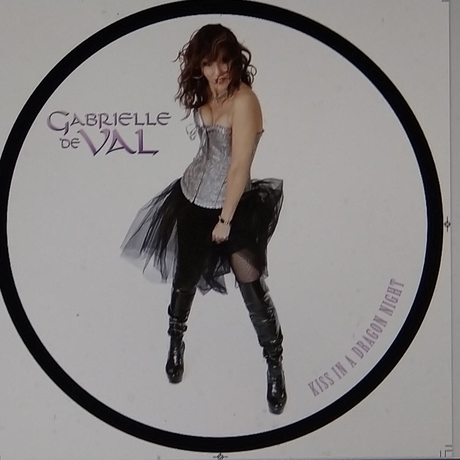 Gabrielle De Val - Kiss in a Dragon Night - Ltd Picture Disc (Limited Edition) - LEVITATION