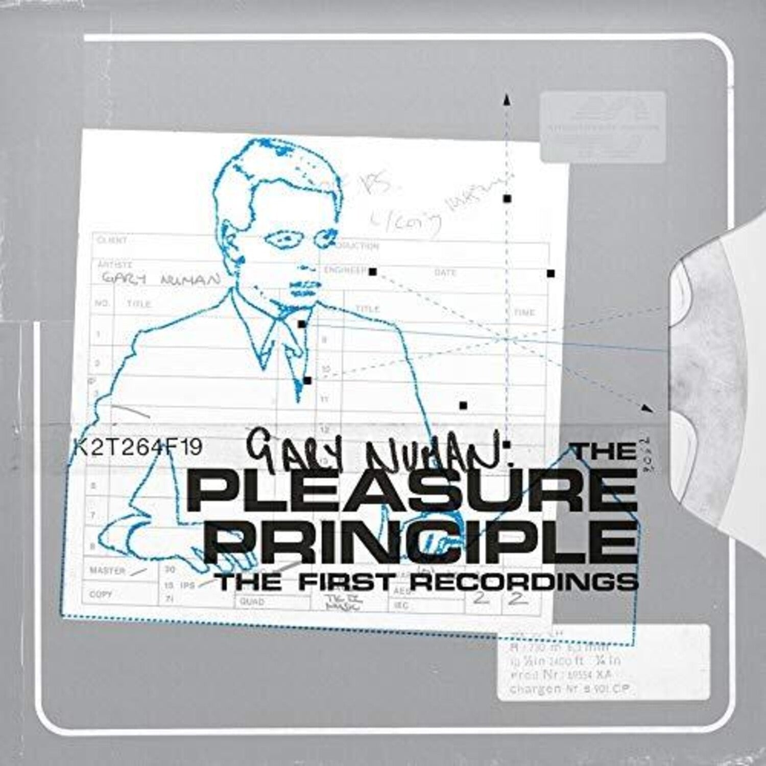 Gary Numan - Pleasure Principle - the First Recordings 2xLP (Orange Vinyl) - LEVITATION