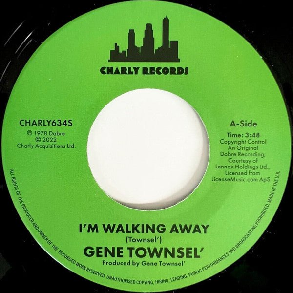 Gene Townsel - I'm Walking Away - LEVITATION