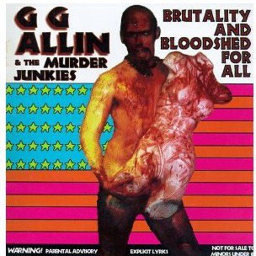 Gg Allin - Brutality & Bloodshed for All (Cd) - LEVITATION