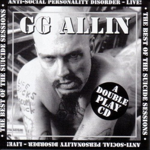 Gg Allin - Suicide Sessions / Anti-Social (Cd) - LEVITATION