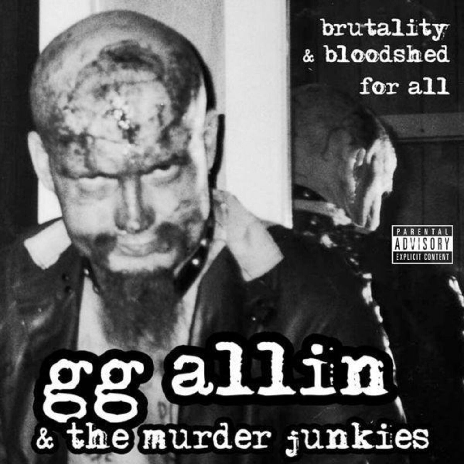 Gg Allin & The Murder Junkies - Brutality and Bloodshed for Al (Clear Vinyl) - LEVITATION